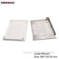 ABS enclosures for router manufacture wifi router shell enclosure integrated terminal blocks plastic electronic enclosure